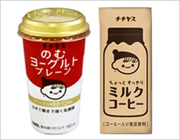 のむヨーグルト 180ml　ミルクコーヒー