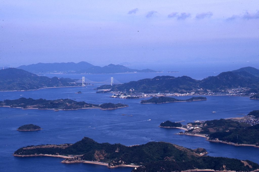 竜王山からの眺め(三原市)