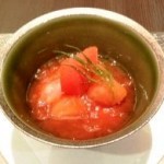赤いデザート