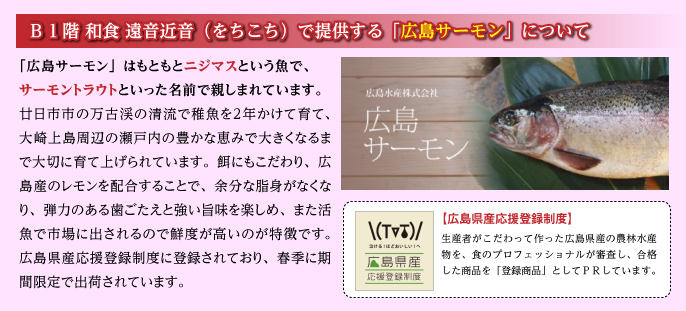 ひろしまサーモンについて