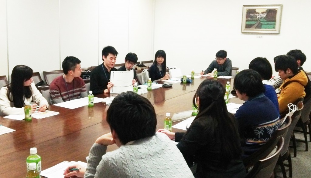 H26内定者と就活生の交流会