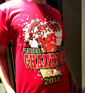 ビールかけTシャツ表