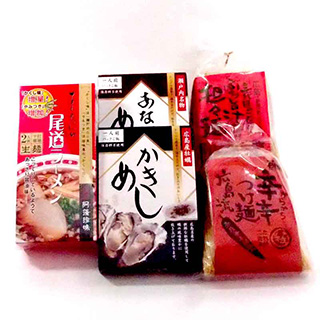 広島ご当地麺、まぜご飯セット