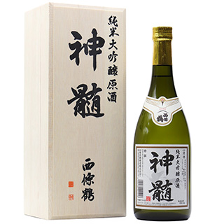 西條鶴 純米大吟醸原酒「神髄」720ml