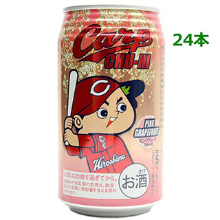 カープチューハイピンクグレープフルーツ350ml×24本