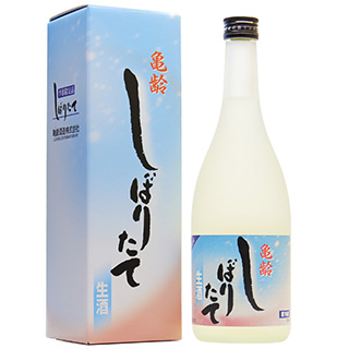 亀齢 しぼりたて生酒720ml