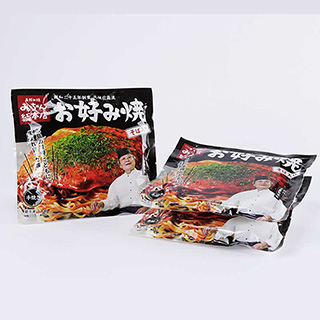 みっちゃん総本店　冷凍お好み焼　【広島流お好み焼　そば入3枚セット】