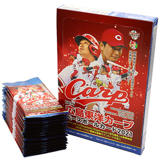 BBM 広島東洋カープ ベースボールカード2021BOX（6枚入り×20パック）