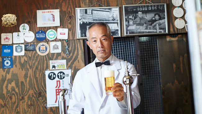 G7広島サミットでビールを注いだ重富さんが4年ぶりに「TAU」に帰ってきます。